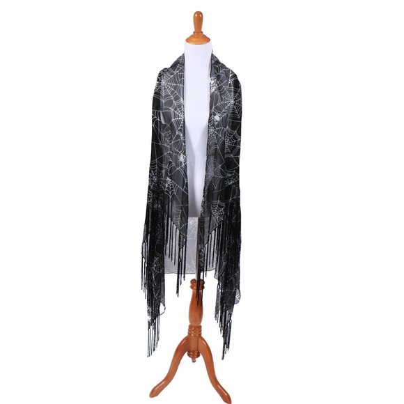 Spiderweb Scarf Vest - Picture 2 of 2